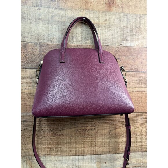 Kate Spade New York Matthews Street Maise Leather Satchel Purse - Picture 4 of 14